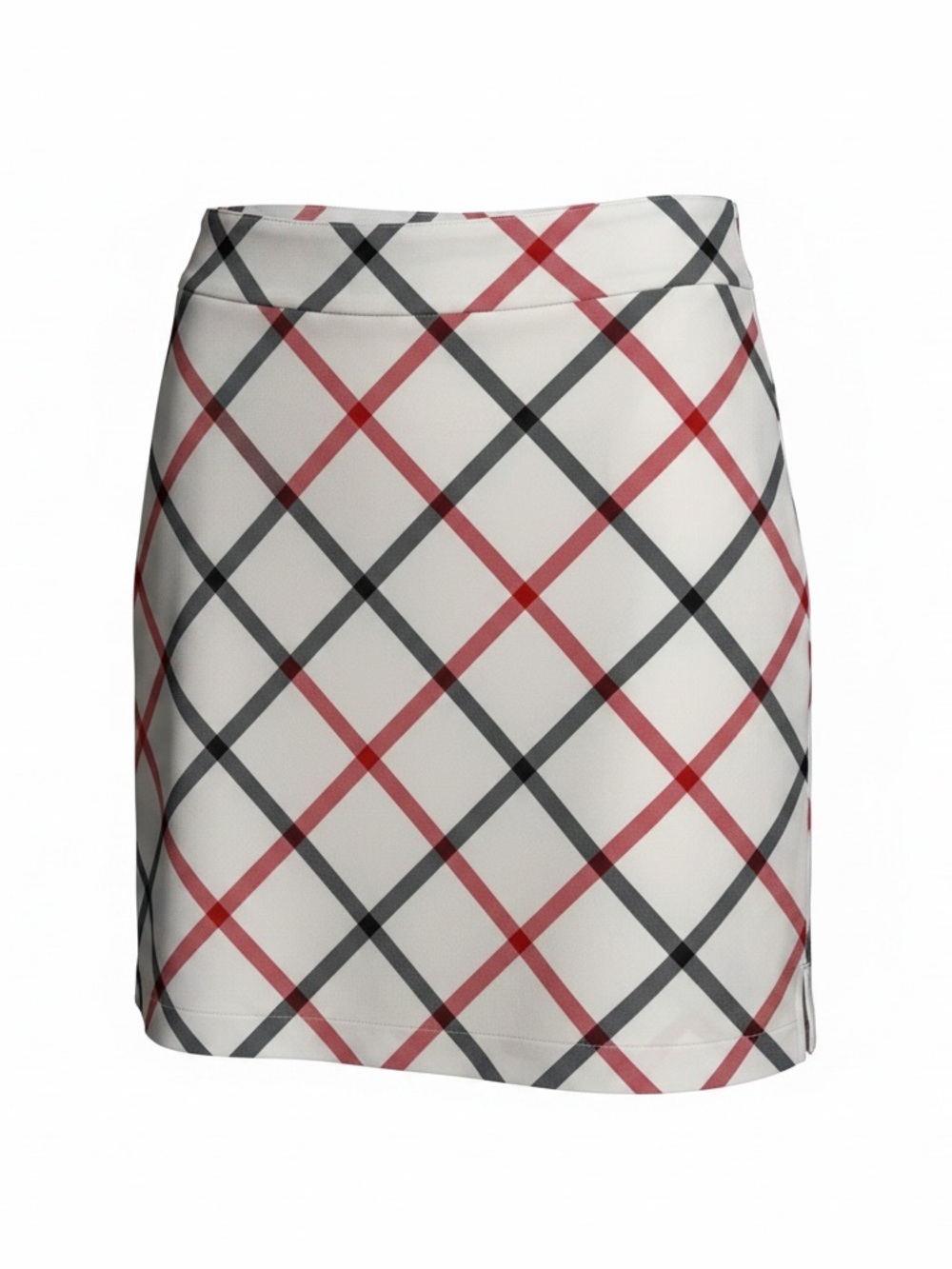 Lady Hagen Skort Womens Size 16 Red Black White Plaid Golf Tennis Athletic Skort